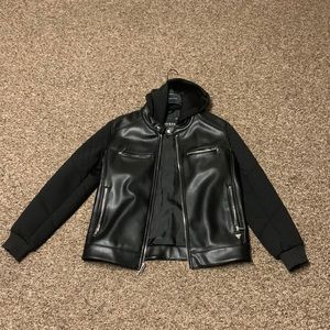 Mens M GUESS leather jacket